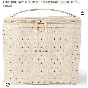 Kate Spade Deco Dots Out to Lunch Bag